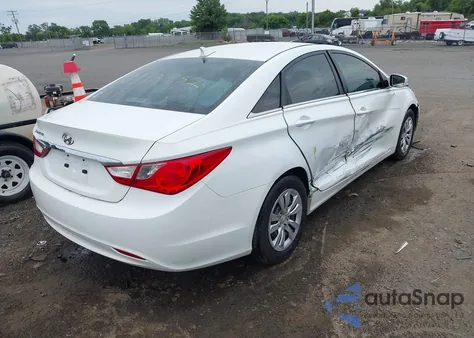 2011 Hyundai Sonata Gls z USA, uszkodzony, nr VIN 5NPEB4AC5BH307251